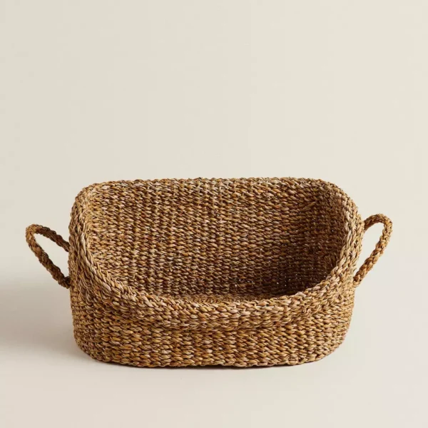 Seagrass pet basket sleeping beds-01 - Image 3