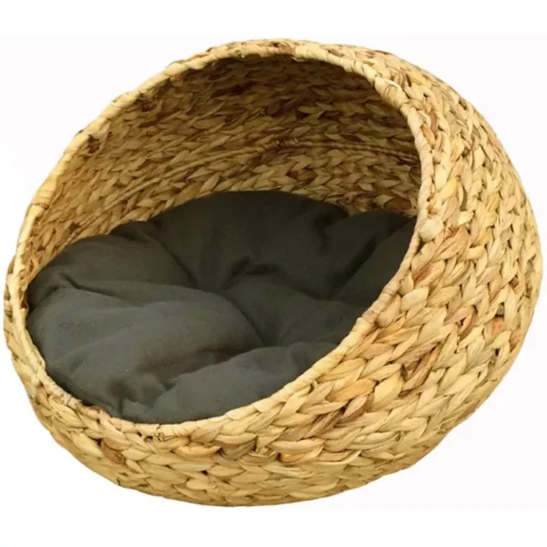 Water Hyacinth pet basket sleeping beds-02 - Image 5